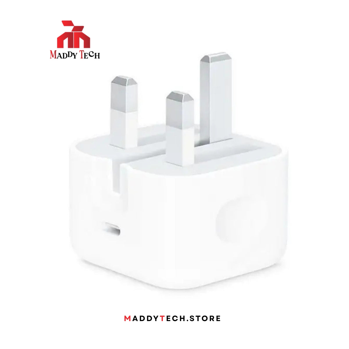 Apple USB-C Power Adapter (20W) with free type c to lightning cable gift